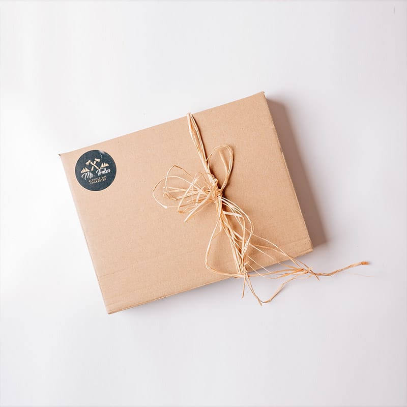 Gutschein in edler Verpackung per Post