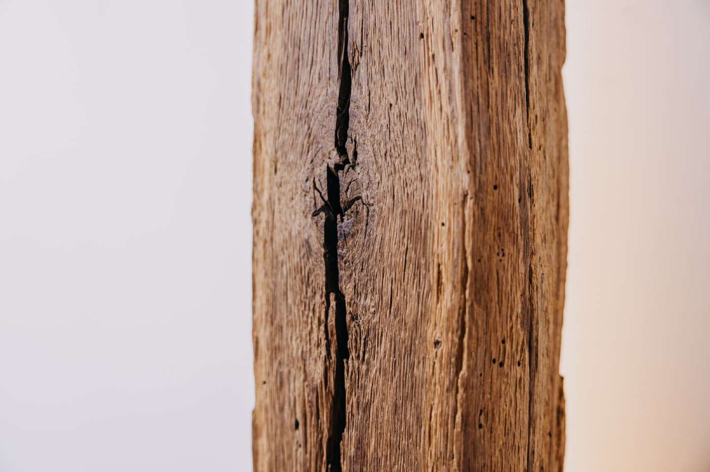 Altholz Stehlampe