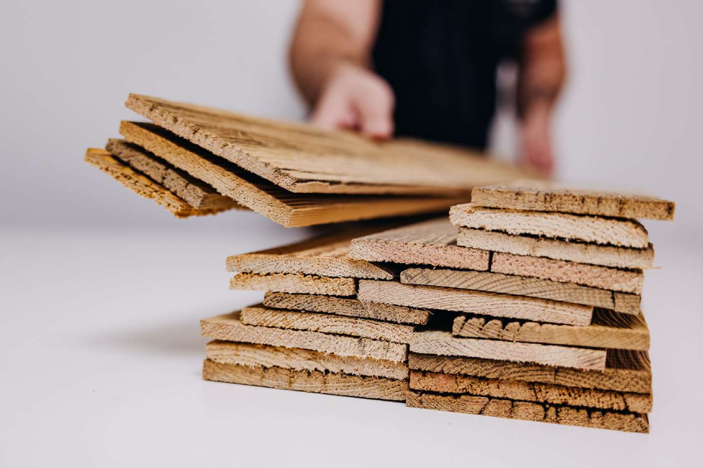 Wandpaneele Sonnenverbrannt