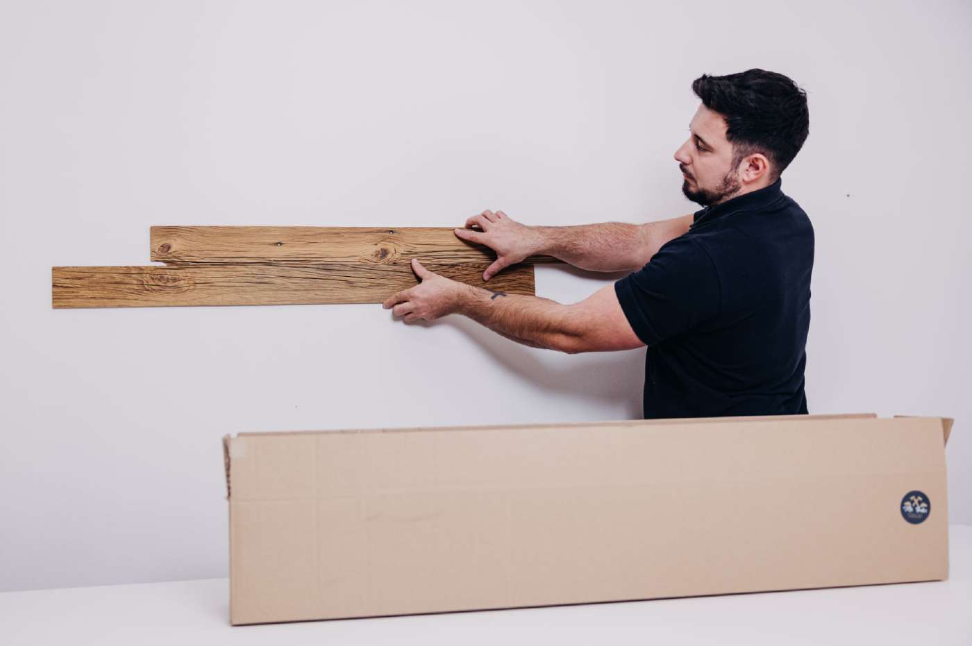 Wandpaneele Sonnenverbrannt